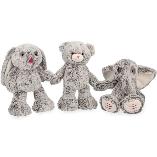 Kaloo Grey Prestige Musical Stuffed Elephant Noa Best
