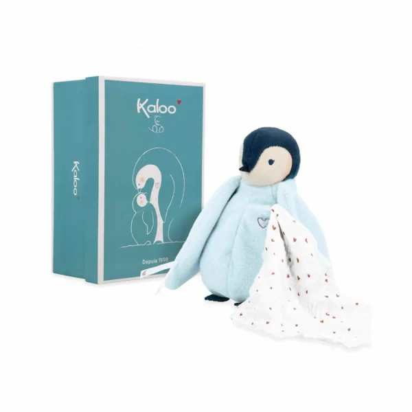 Kaloo Kissing Plush Penguin Blue Outlet