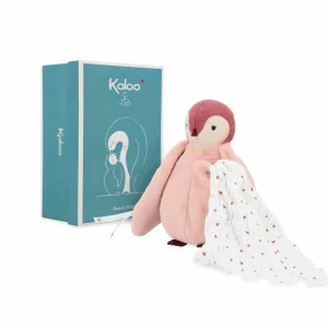 Kaloo Kissing Plush Penguin Pink Discount