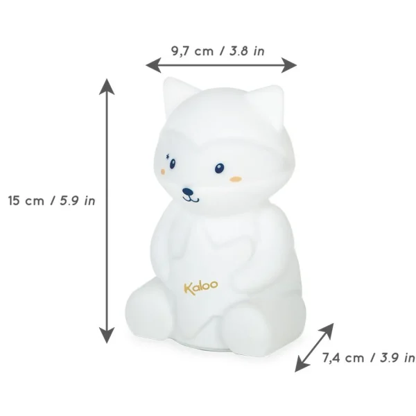 Kaloo My Soft Led Nightlight Racoon - Silicone Online