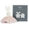 Kaloo Round Doudou Rabbit Pink Outlet
