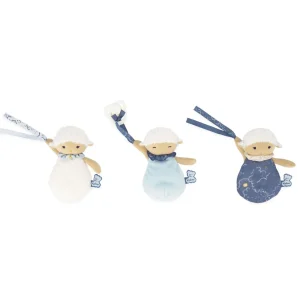 Kaloo 3 Sheep Doudou Soother Holders Best